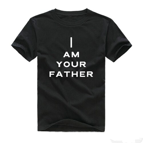 星球大战 I am your father 我是你爸爸 恶搞 纯棉宽松短袖T恤