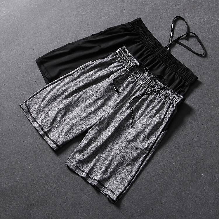 夏季新款男士速干短裤夏季薄款慢跑健身短裤男士拼接休闲五分裤子|ruв категории Мужская одежда, брюки - от Buy2taobao.com для оказания профессиональной услуги покупки агента Taobao