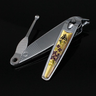 强人斜口指甲钳 大号创意指甲剪带挖耳勺修甲工具 斜剪指甲刀美甲