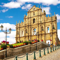 国旅澳门一日纯玩美食威尼斯大三巴港珠澳大桥渔人码头跟团旅游