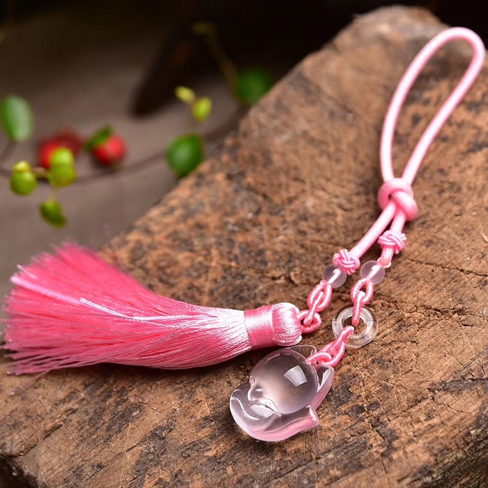 精美百搭天然粉晶狐狸包挂 手工雕刻冰粉大头萌狐车挂 伶狐包挂,饰品/流行首饰/时尚饰品新,其它首饰,淘宝优惠券,粉丝福利购,淘宝优惠卷