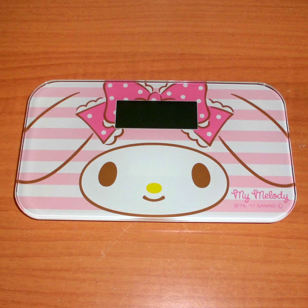 日本Sanrio正品My Melody 迷你電子體重計人體秤