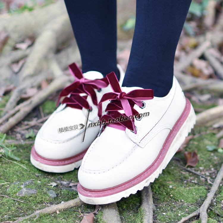 休闲扁鞋带CHOK绒面满2双包邮