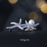 Broche femme en Zircon diamant - Ref 1177519 Image 9