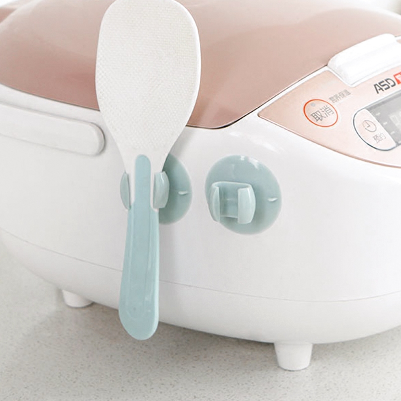 饭勺收纳架厨房家用电饭锅电饭煲勺子挂架无痕吸盘式壁挂米饭铲架,收纳整理,整理架/置物架/收纳架,淘宝优惠券,粉丝福利购,淘宝优惠卷