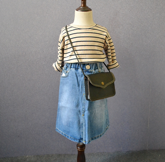 Jupe fillette en toile - Ref 2051899 Image 1