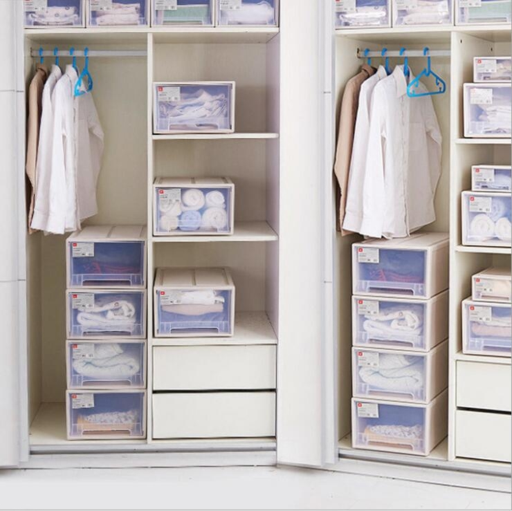 出口外销质量塑料收纳盒抽屉式衣物收化妆品杂物收纳盒整理储物箱在类目 收纳整理, 家庭收纳用具, 储物箱, 收纳箱中 - 来自Buy2taobao.com提供专业的淘宝代购服务