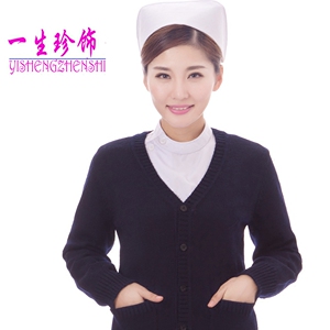 一生珍饰护士毛衣护士女毛衣开衫外套妈妈衫加厚毛衣服