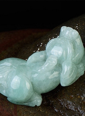 缅甸翡翠一步登天原石玉吊坠现货