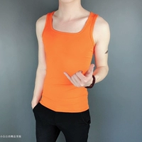 Mùa hè nam mới phiên bản Hàn Quốc của xu hướng thời trang Slim đẹp trai áo sơ mi cotton hoang dã dưới áo vest màu rắn - Áo vest cotton áo khoác nam hàn quốc mùa đông