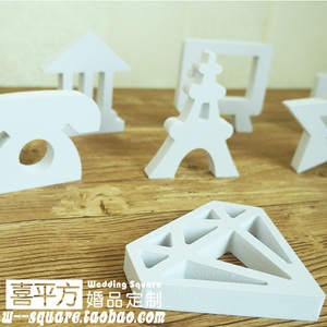 多款迷你可爱小摆件签到留影蛋糕台装饰道具布置家居摆设