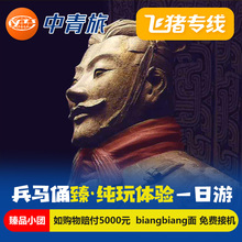 飞猪专线西安旅游兵马俑一日游纯玩华清池长恨歌门票可选12人小团