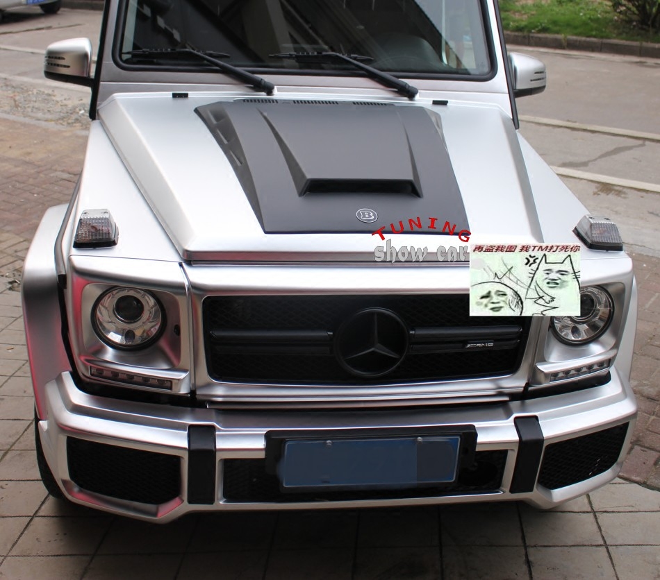 W463 G320 G350 G500 G55 G63 G65 巴博斯 机盖 台湾高品质