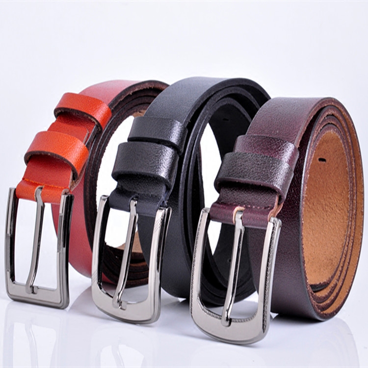 网红多色休闲风结实耐用针扣皮带