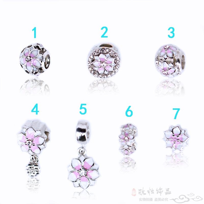diy合金吊坠手链大孔珠新品