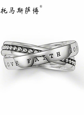 love双环戒指托马斯萨博首饰品