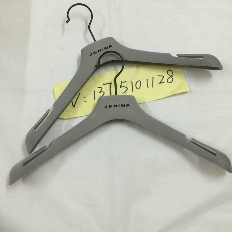 各种颜色植绒衣架裤架定制