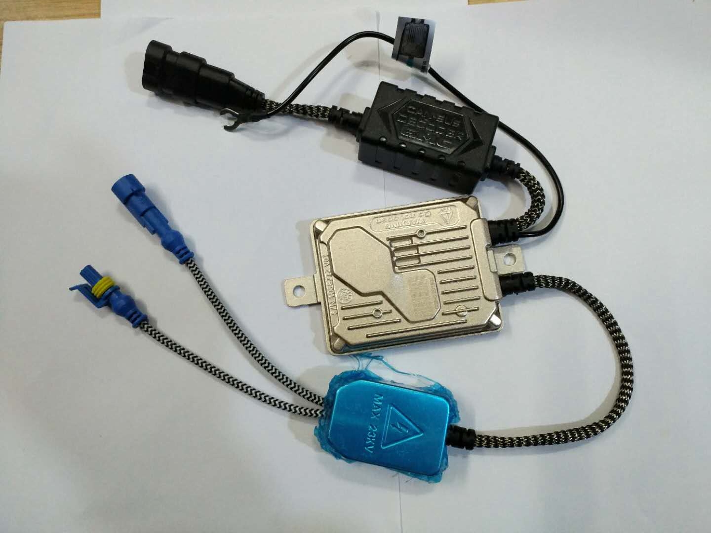 石栏12v 35w 55w智能解码氙气灯安定器 石栏解码安定器解码氙气灯