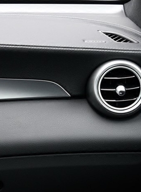 适用奔驰于GLC300空调出风口 仪表台格栅GLC200 260L 63 43工作台