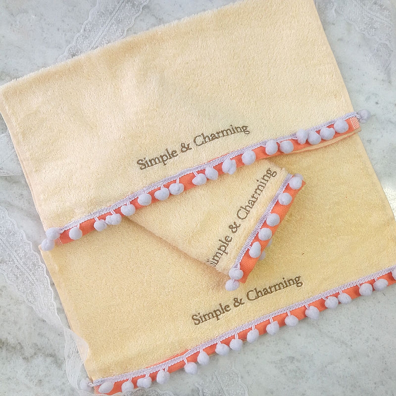 【欧亚】出口日本棉花糖全棉简约大方巾软的没朋友吸水透气满包邮