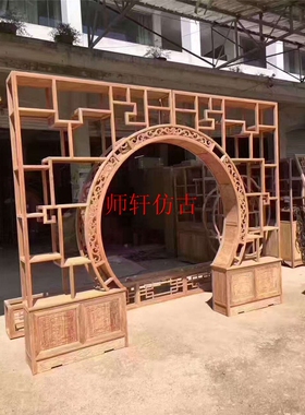 博古架榫卯东阳木雕可定制