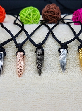 复古情侣纯银战狼2冷锋礼物吊坠