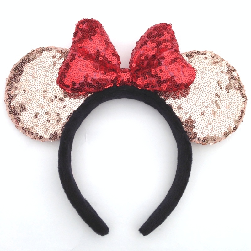 迪士尼亮片發箍  定制蝴蝶結米奇米妮派對頭箍 主題公園兒童禮物在類目 飾品/流行首飾/時尚飾品新, 髮飾中 - 來自Buy2taobao.com提供專業的淘寶代購服務