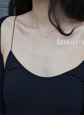 以色列日常礼物钻石项链