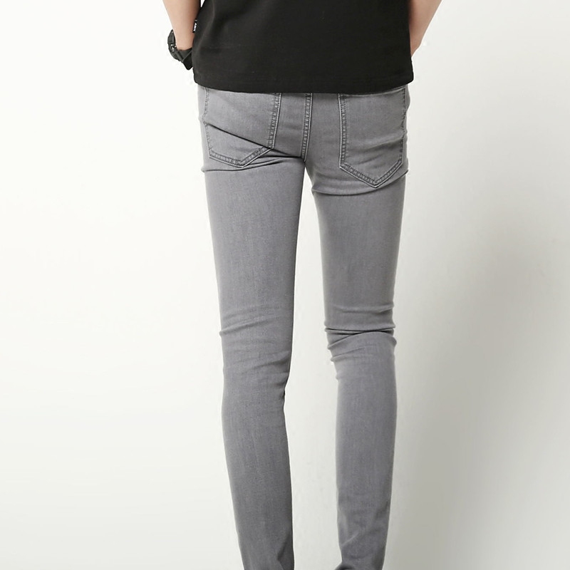 Jeans pour adolescent pieds Slim en CVC - Ref 1461280 Image 4