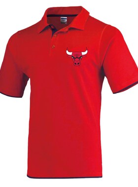 夏季训练服罗德曼拼色短袖polo衫