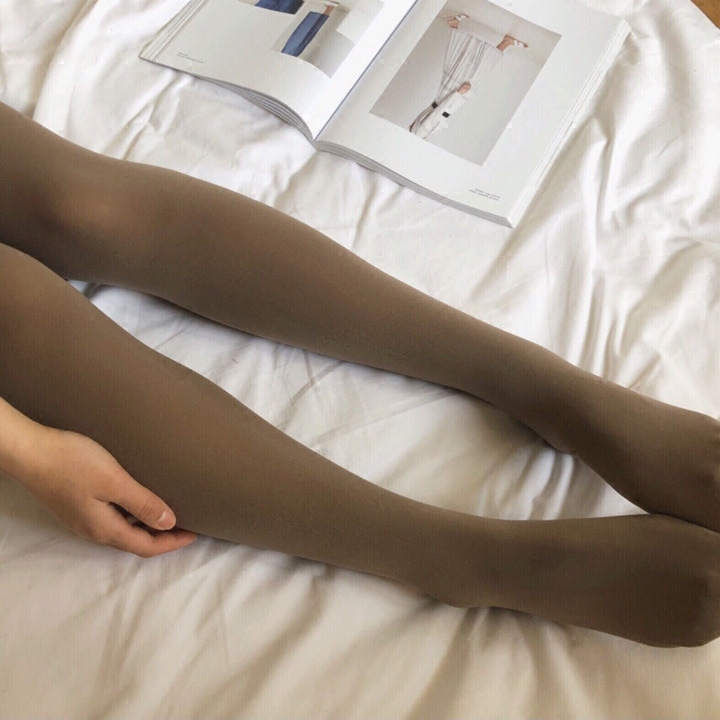 浅肤色新款纯色春秋显瘦丝袜哑光美腿连裤袜天鹅绒灰色打底袜女