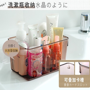多功能桌面收纳盒厨房卫浴杂物首饰化妆品收纳盒子冰箱收纳盒