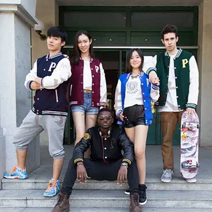 mlb Peking University mlb Tsinghua Woollen cloth Leather Sleeve mlb Jacket support Leather Sleeve customizedin the Sportswear/Casual Clothing , Sports uniforms , Baseball uniform  category - from Buy2taobao.com to provide professional Taobao agent buy service