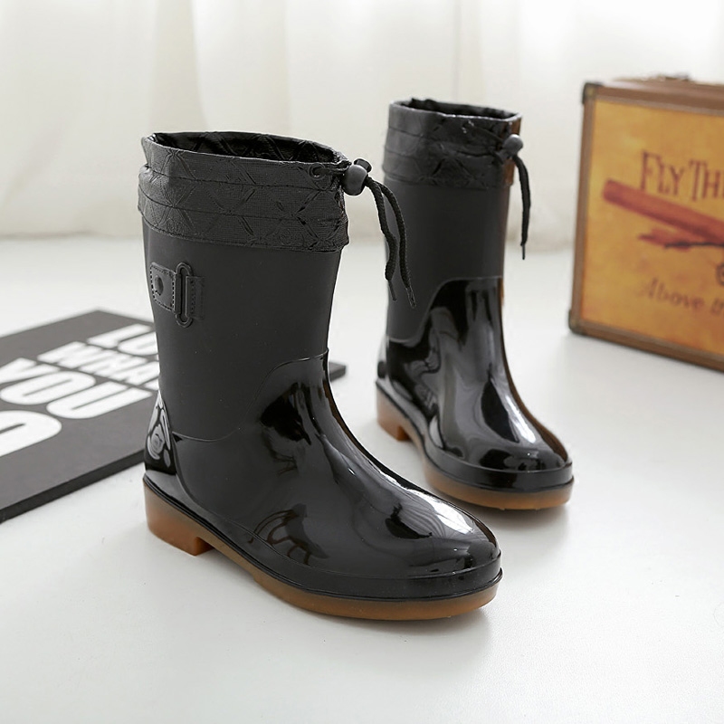 Chaussures - bottes caoutchouc homme pour hiver - semelle tendon - Ref 963882 Image 1