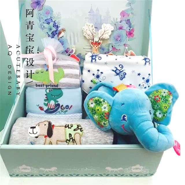 Coffret cadeau pour nouveau-né - Vêtements + Fournitures - Ref 1956919 Image 1