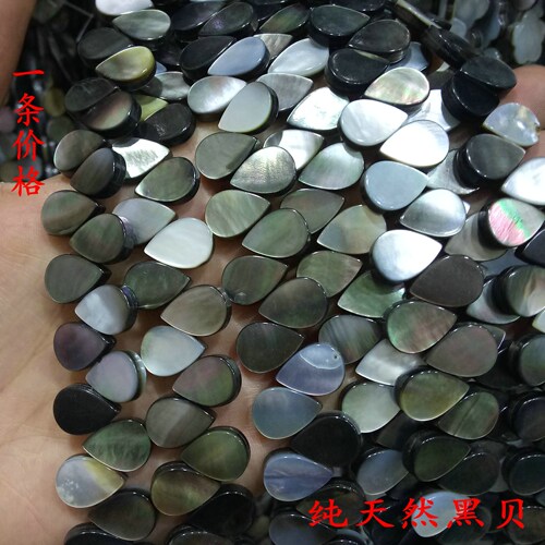 天然珍珠水滴手作风贝壳