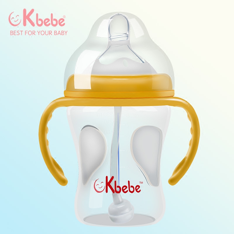 磨砂感溫寬口徑防摔嬰兒兒童軟奶瓶矽膠奶瓶 軟奶瓶吸管斷奶奶瓶在類目 尿片/洗護/餵哺/推車牀, 奶瓶/奶瓶相關, 奶瓶中 - 來自Buy2taobao.com提供專業的淘寶代購服務