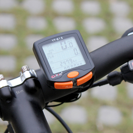 自行车码表无线夜光中文防水迈速里程表骑行装备山地公路单车配件