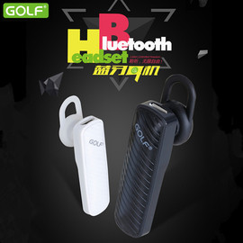 GOLF/高尔夫 B1入耳式蓝牙耳机一拖二双连接音乐耳机4.1来电报号