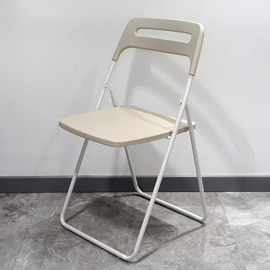 折叠椅子凳子靠背塑料，便携简约宿舍创意电脑，办公家用户外成人餐椅