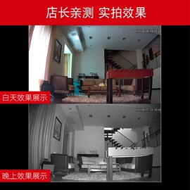 模拟红外高清半球监控摄r像头家用 夜视1200线探头模拟监控器广角