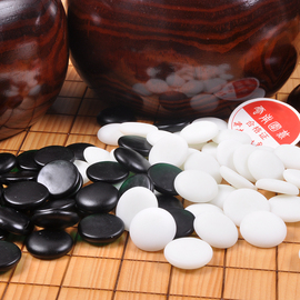 云南围棋厂新云子/中号B型单面新云子/中号C型双面新云子儿童入门