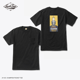 TankZero POCKET TEE 活塞中磅棉 美式复古圆领口袋款短袖T恤