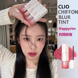 韩国clio珂莱欧chiffonblur雪纺，柔焦哑光丝绒唇彩唇釉新色