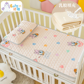 婴儿床垫无甲醛新生宝宝幼儿园，午睡乳胶薄垫子儿童，拼接床褥可定制