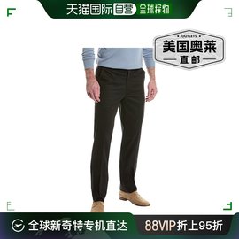 Brooks Brothers Clark 弹力斜纹棉布裤 - 蓝色 美国奥莱直发