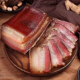 贵州腊肉特产烟熏遵义农家自制五花肉正宗土猪肉柴火熏肉咸肉腊味