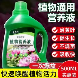 超浓缩植物营养液花肥通用化肥料，家用绿植盆栽，绿萝叶黄万能(黄万能)富贵竹