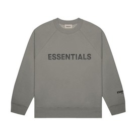 FOG FEAR OF GOD ESSENTIALS复线字母男女长袖加绒套头圆领卫衣潮