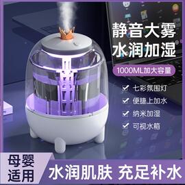 usb桌面加湿器便携大雾量家用雾化器办公室母婴加湿器供